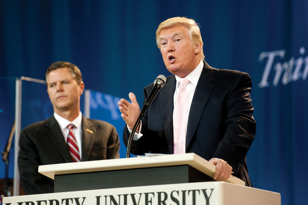 Donald Trump Liberty University Lynchburg
